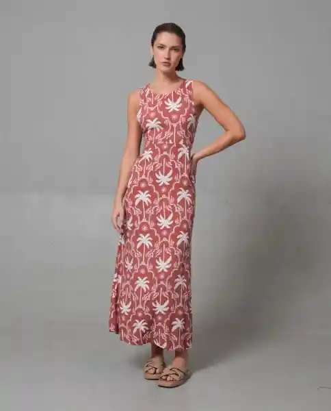 Vestido Mujer Rosa Talla S 279G004_ROS181435 Rifle