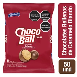 Choco Break Ball Chocolates Rellenos de Caramelo Blando