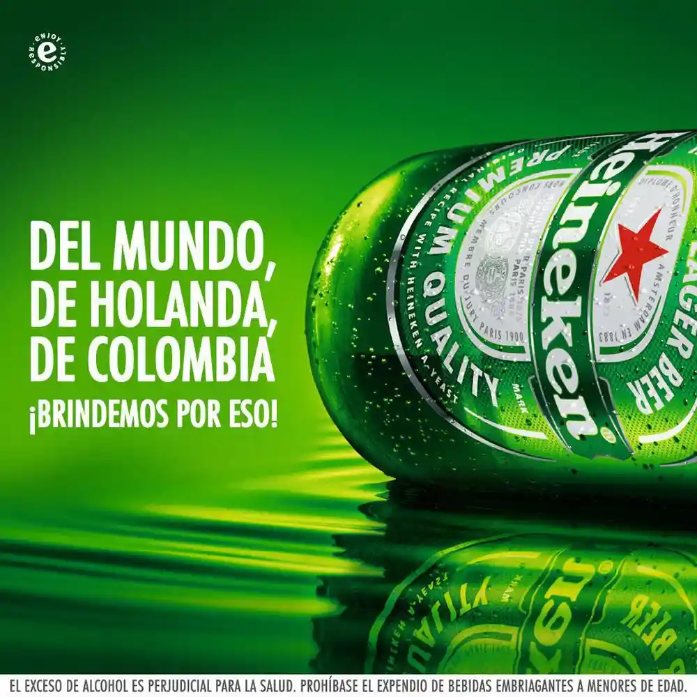 Heineken Cerveza Premium Six Pack en Lata
