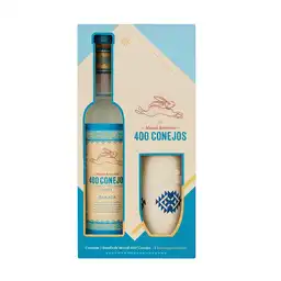 400 Conejos Mezcal Joven Spadin + Mug Artesanal
