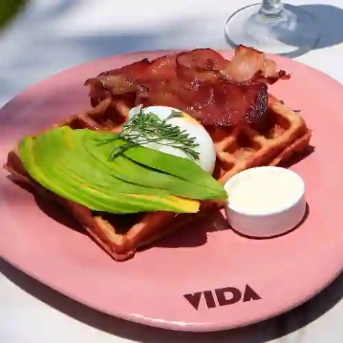 Waffles Poché