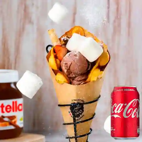 Combo Explosión Esponjosa +Cocacola Orig 354 ml
