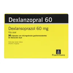 Dexlanzopral 60 mg Cápsulas