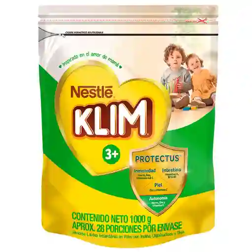 Klim Alimento Lácteo en Polvo 3+