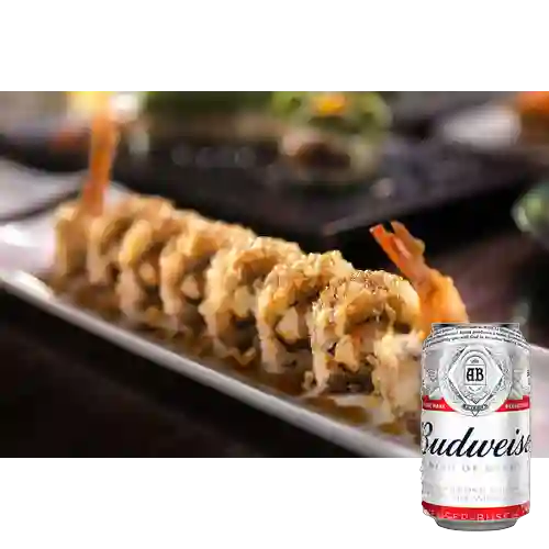 Combo Eby Roll + Budweiser 350 ml