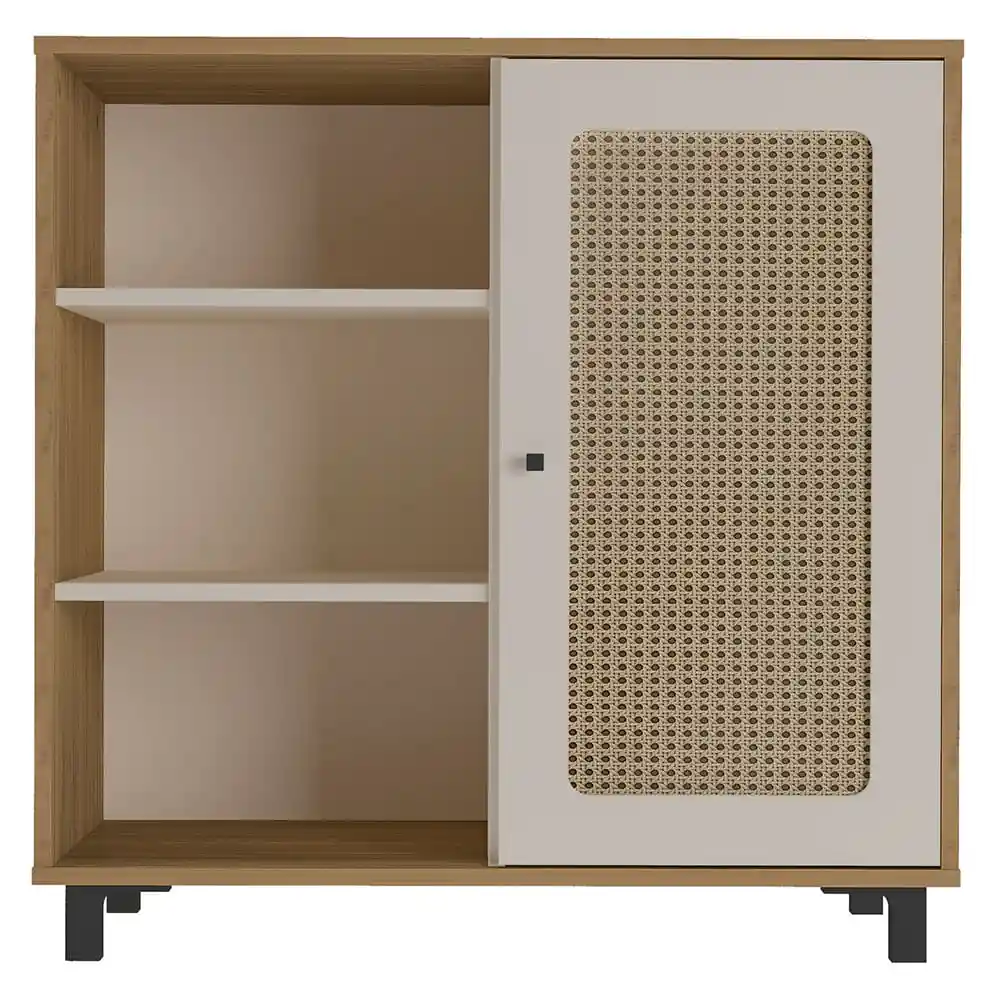 Armario Bife Charlotte 1 Puerta 80xroble/beige Bertolini