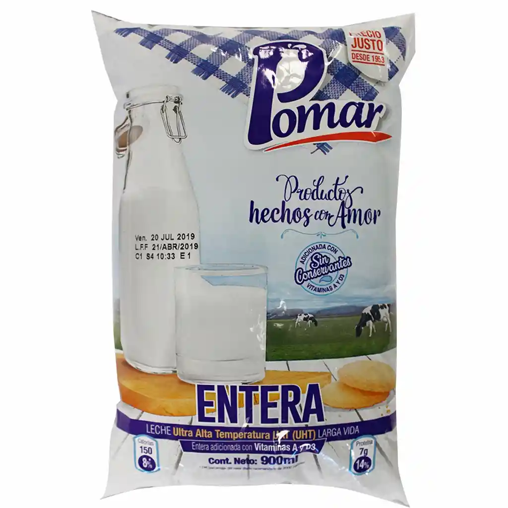 Pomar Leche Entera
