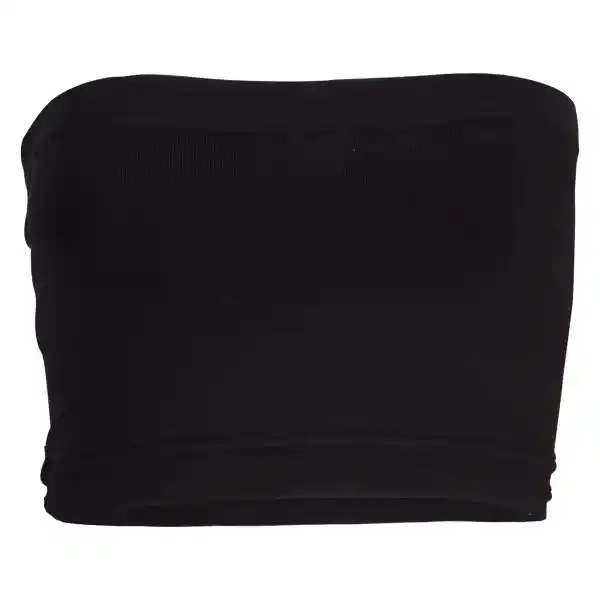 Top Dama Straple Negro Talla S