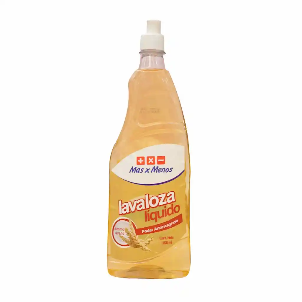 Lavaloza Mas X Menos Líquido Avena