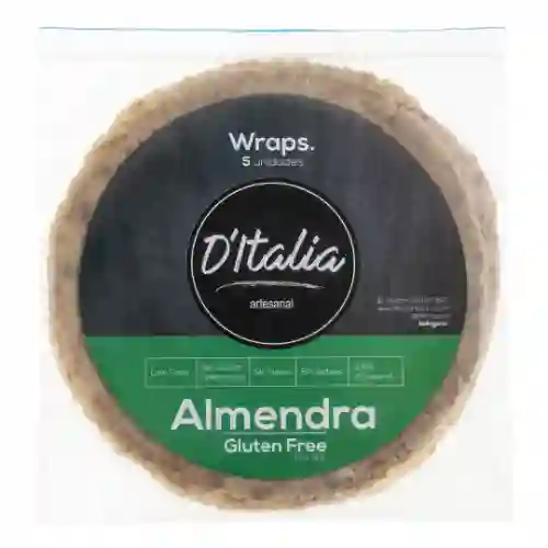 Wrap Almendra Gluten Free
