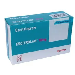 Escitalopram Heteroantidepresivo (10 mg)