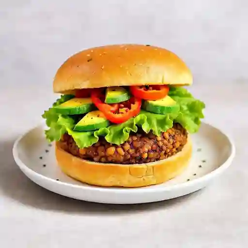 HAMBURGUESA VEGANA / VEGAN BURGER