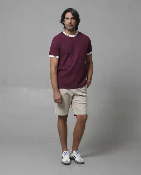 Camiseta Hombre Rojo Talla S 109G018_ROJ191726 Rifle