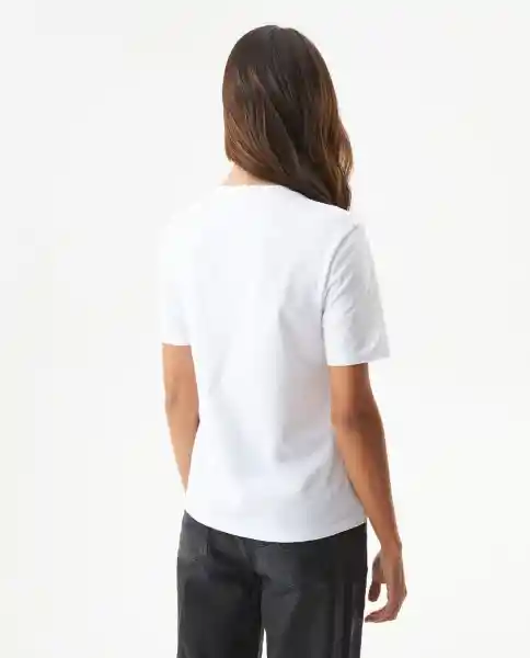 Camiseta Graphic Femenino Blanco 0 Claro Talla S Chevignon