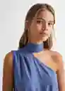 Enterizo Mono Pisa Azul Talla 18 Teen Niñas Mango