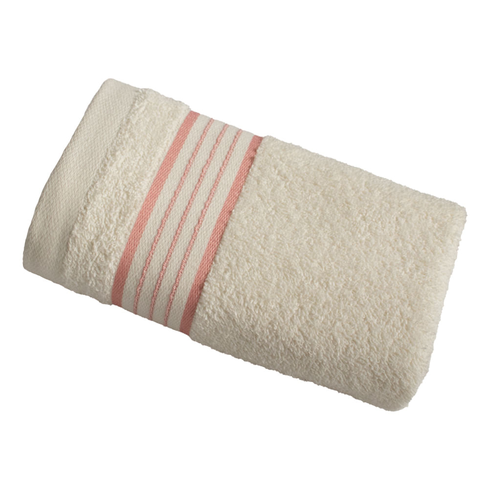 Toalla de Mano Fatelares Crema Rosada 40430