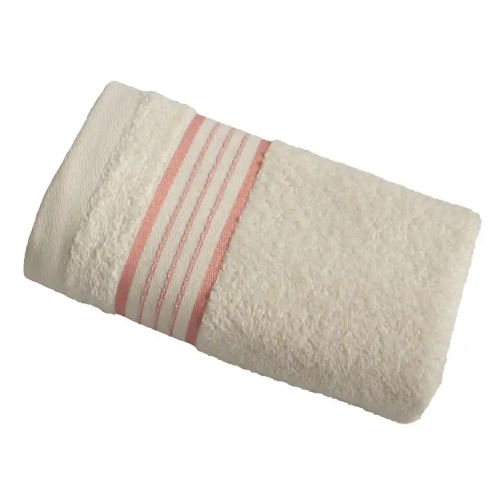 Toalla de Mano Fatelares Crema Rosada 40430