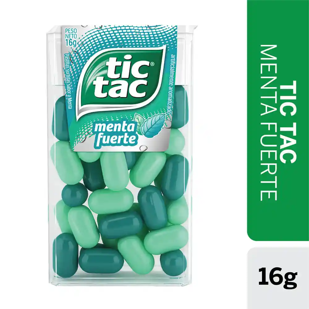 Tic Tac Dulce Menta Fuerte