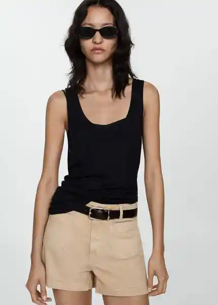 Short Clea Arena Talla 38 Mujer Mango