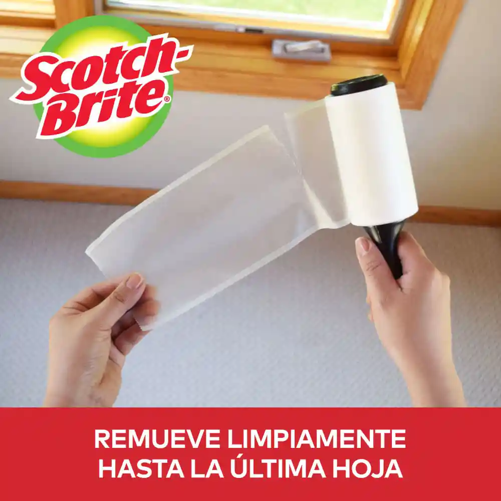 Scotch Brite Rodillo Quita Pelusa + Gratis Repuesto