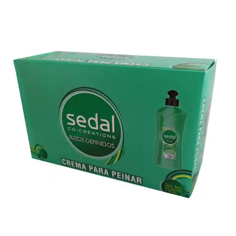Sedal Crema para Peinar Rizos Definidos en Sachet 