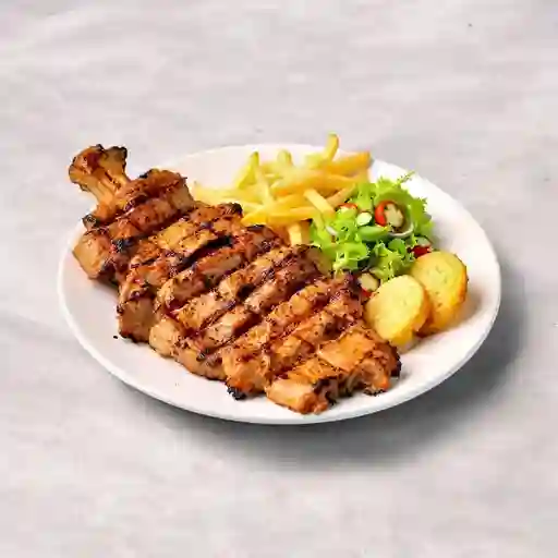 Carne De Cerdo A La Plancha