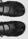 Zapatos Melchor Negro Talla 38 Mujer Mango