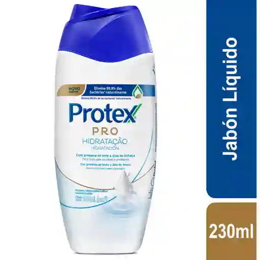 Jabon Liquido Cuerpo Protex Pro Antibacterial Hidratacion 230ml