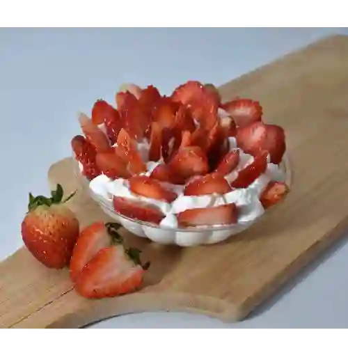 Fresas con Crema