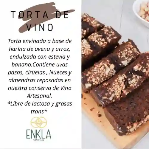 Porción de Torta de Vino