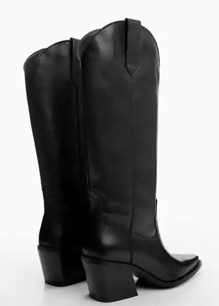 Botas Conway Negro Talla 37 Mujer Mango