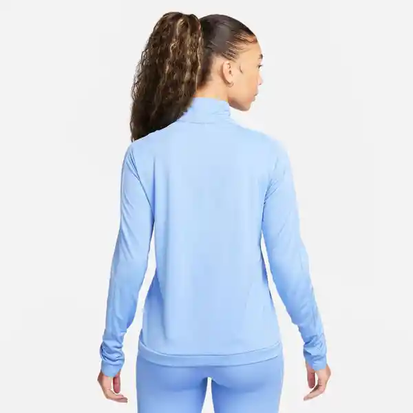 Nike Camiseta W Df Swoosh Hbr Hz Pacer Para Mujer Azul Talla M