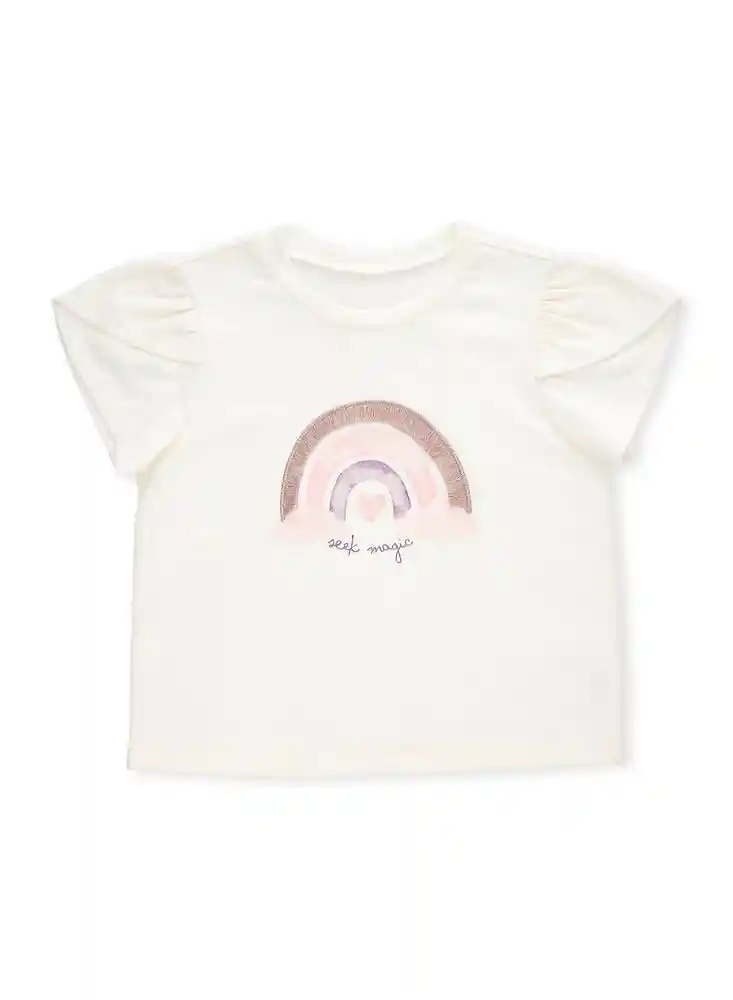 Camiseta 4t-ivory