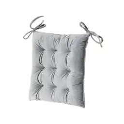Miniso Cojín Cuadrado Gris