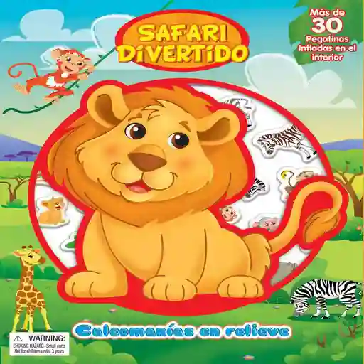 Calcomanias Safari Divertido, Phidal Publishing Inc