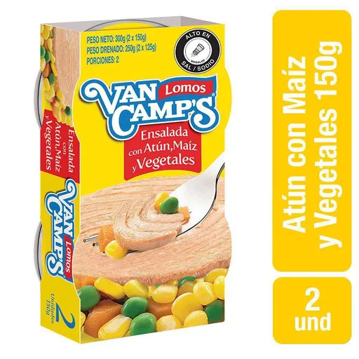 Van Camps Atún con Maíz y Vegetales