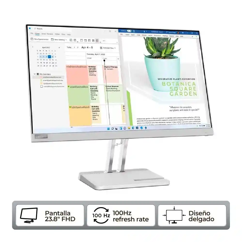 Monitor 23.8 Pulgadas Lenovo L24e40
