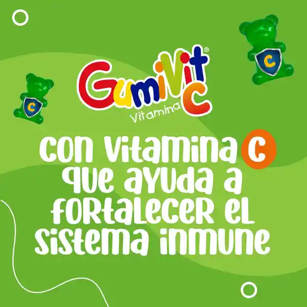Gumivit Gomas de Gelatina Adicionadas con Vitamina C