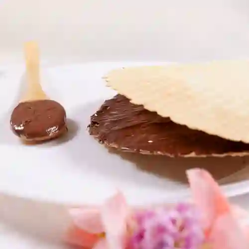 Oblea con Nutella
