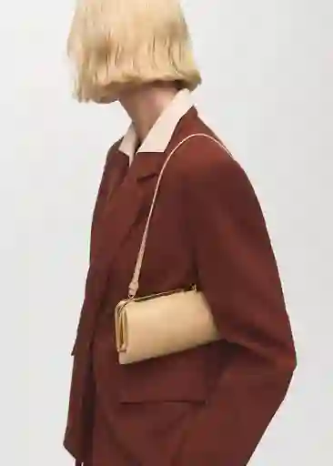 Blazer Americana Paris Terracota Talla Xs Mujer Mango