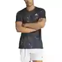 Adidas Camiseta Run It Bl Tee Hombre Negro Talla M IL7229