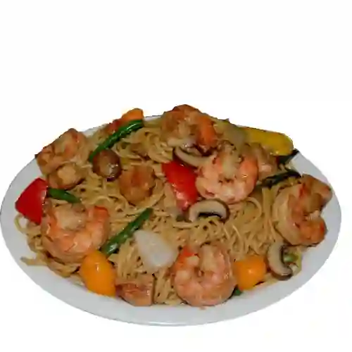 Lo Mein Mixto Sencillo (pasta China)