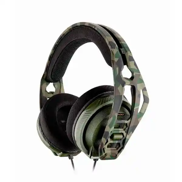 Rig Audífono Para Pc Camuflado Verde 400