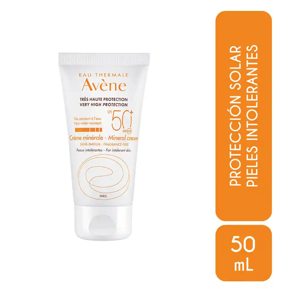 Avene Crema Mineral Protector Solar SPF 50