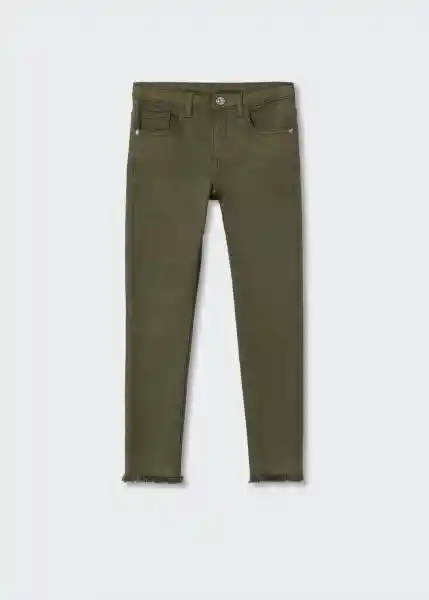 Jeans Helen Khaki Talla 07 Niñas Mango