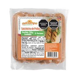 Salchicha Avicampo Pollo