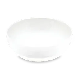 Plato Melamina Redondo Blanco 14 cm Aro