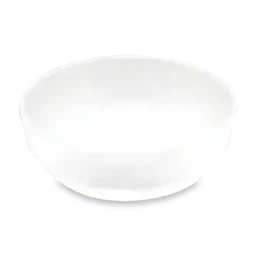 Plato Melamina Redondo Blanco 14 cm Aro