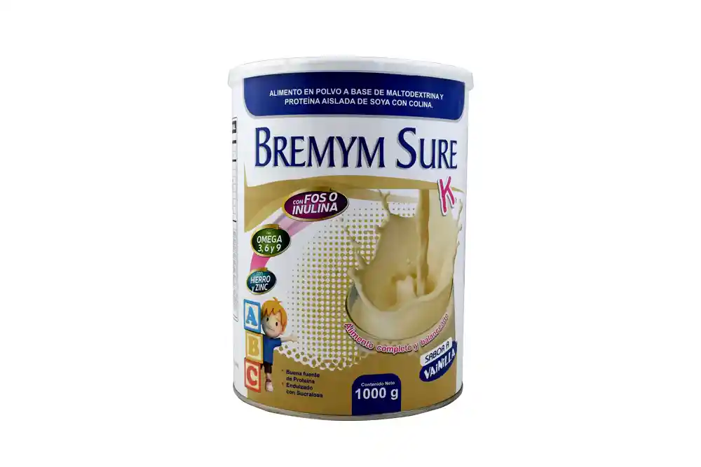 Bremym Sure Alimento en Polvo Sabor a Vainilla