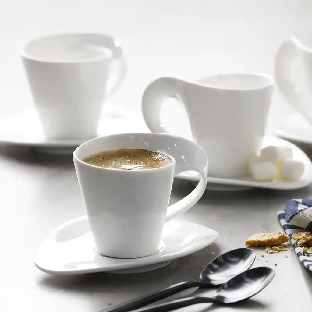Ambiente Gourmet Set de Pocillo y Plato Caracol Grande